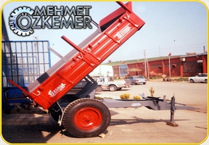 HİDROLİK DAMPERLİ RÖMORK YALOVA KUYRUKMİLİ HAREKETLİ ŞAFTLI RÖMORK YALOVA